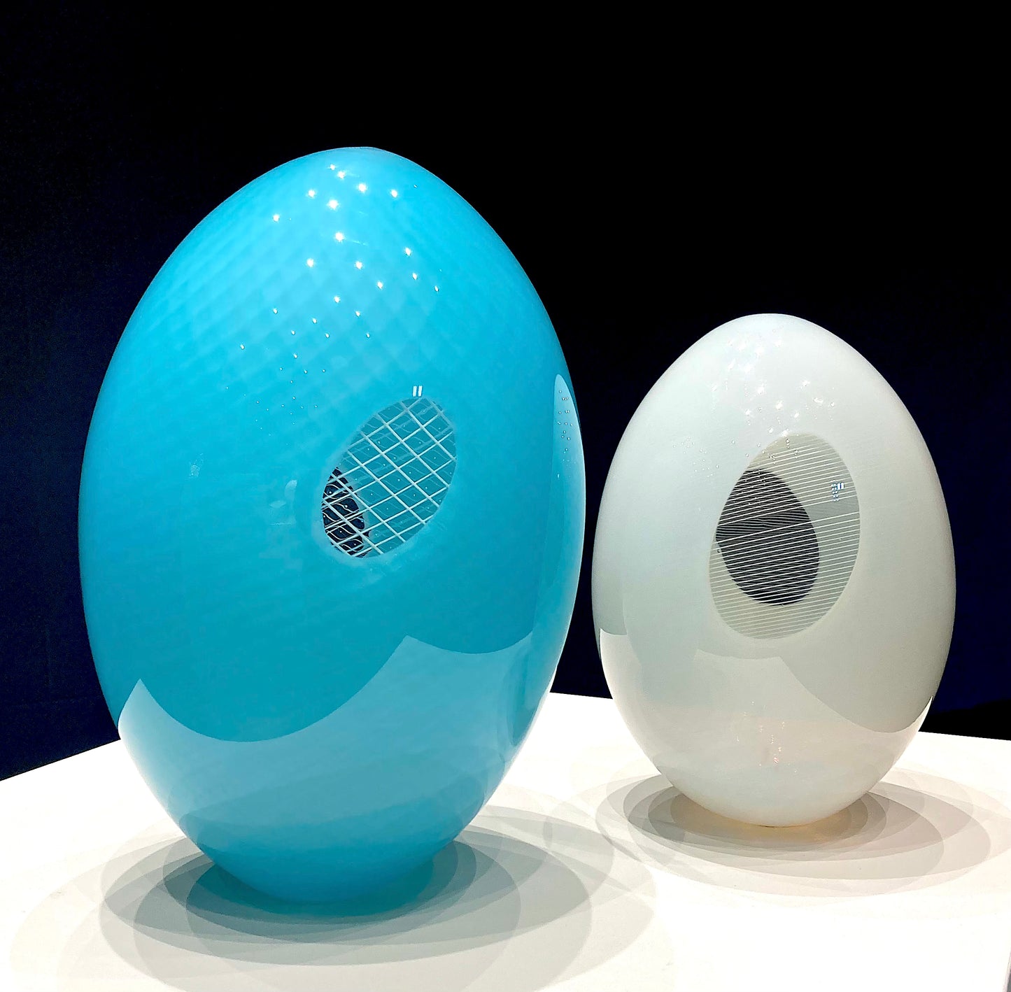 Blue and White Eggs
