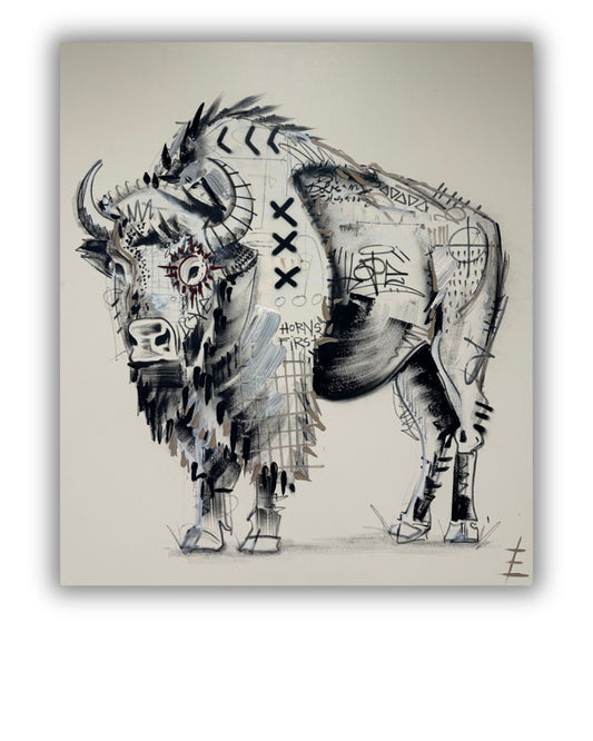 Horns First, White Buffalo Series - STUDIO VAL